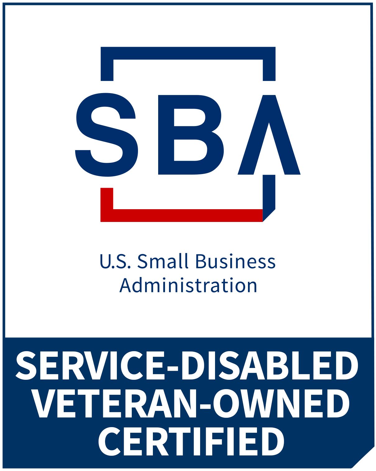 Disabled Veteran-Owned Business Certified logo